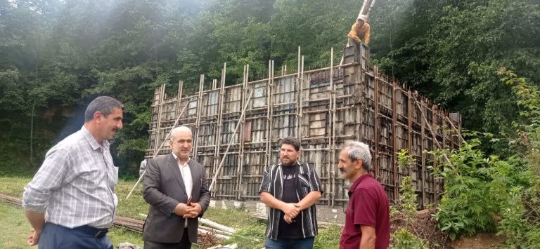 آغاز عملیات ساخت مخزن ذخیره در سوادکوه شمالی